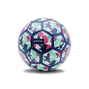 Decathlon - Football Light Learning Ball Size 4 - Blue/Green/Purple - 4