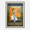 Galrie Vintage Venice Simplon Orient-Express Art Print-Classic Travel Poster Home Decor, Black Frame, A3 30 x 42cm (12 x 16inch)