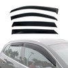 AUSGO Weather Shields for Audi Q5 2009-2017 Weathershields Window Visors Wind Deflectors