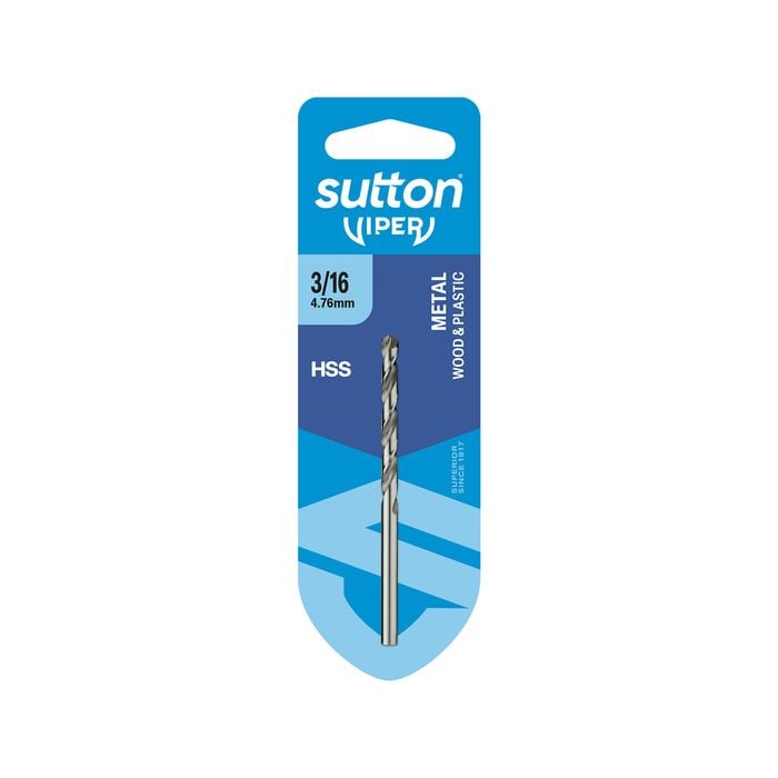 Sutton Tools 3/16" Viper Jobber Drill Bit