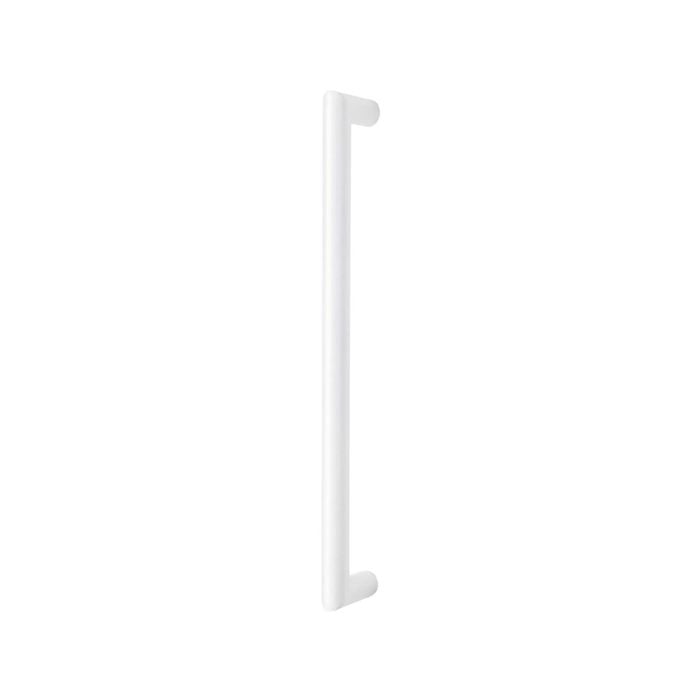 Lemaar 450 x 25mm White Back to Back Marine Grade Door Pull DDA