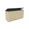 Absco Sheds 2.26mW x 0.78mD x 1.15mH Classic Cream Wheelie Bin Cover