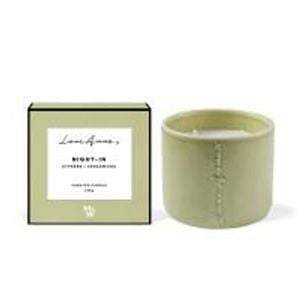 Love Anna X Chapters Night-in Scented Candle Cypress Cedarwood 325g