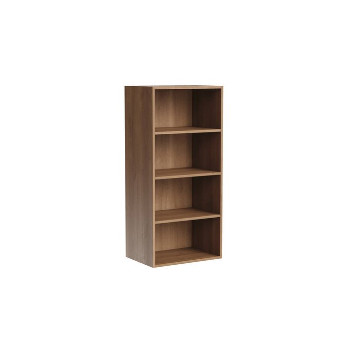 Kaboodle 400-499mm Cajun Oak Customisable Deep Med Pantry Open Shelf