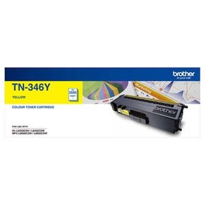 Brother TN-346Y Colour Toner - High Yield Yellow - 3500 Pages