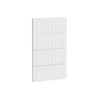 Kaboodle 450mm Provincial White V-Groove 4 Drawer Panels