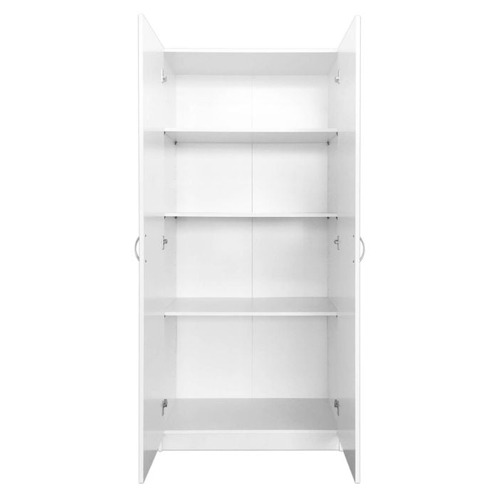 Practa 2 Door Cupboard Pantry White