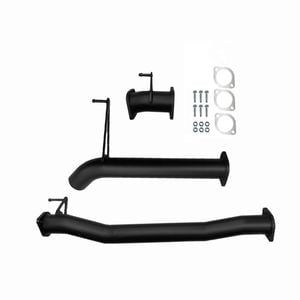 Ignite Exhausts Dpf Back For Holden Rg Colorado 2.8l 3" With Diff Pipe Black Aluminised Steel