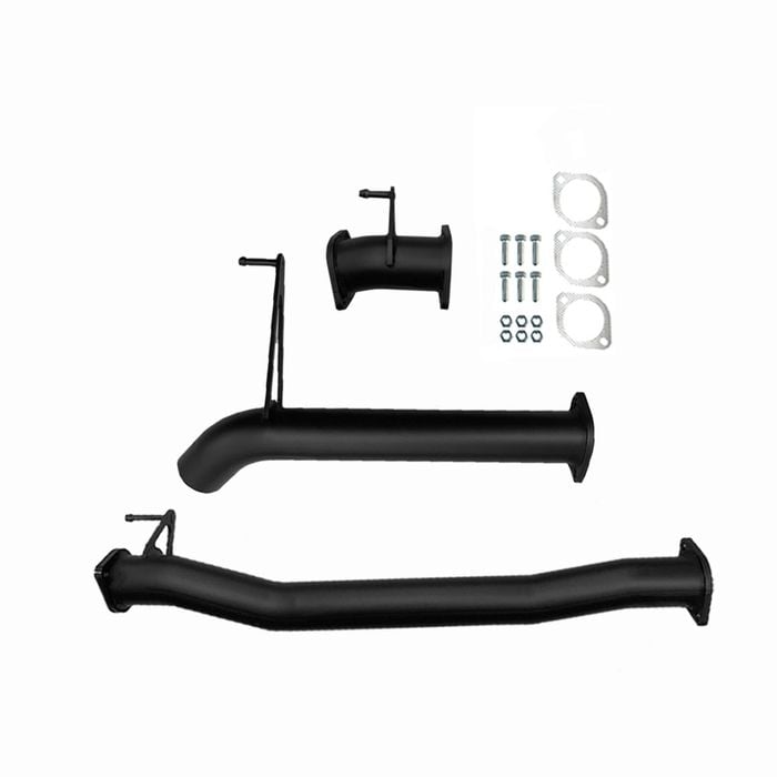 Ignite Exhausts Dpf Back For Holden Rg Colorado 2.8l 3" With Diff Pipe Black Aluminised Steel