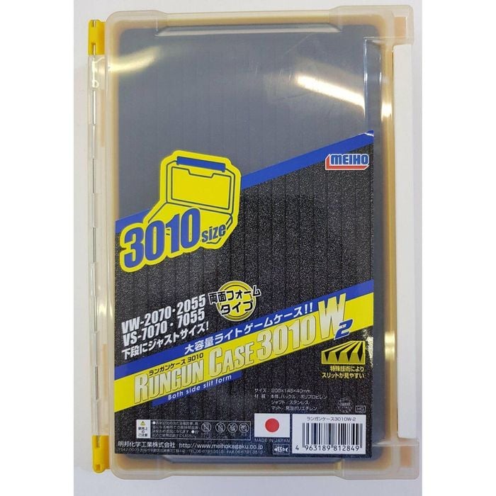 Meiho Versus Rungun Case Fishing Tackle Box 3010W2