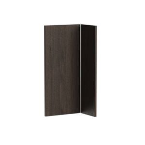 Kaboodle 800x900mmmm Truffle Oak Modern Corner Base Cabinet Doors