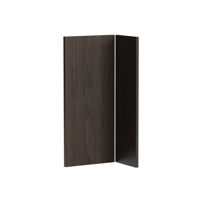 Kaboodle 800x900mmmm Truffle Oak Modern Corner Base Cabinet Doors