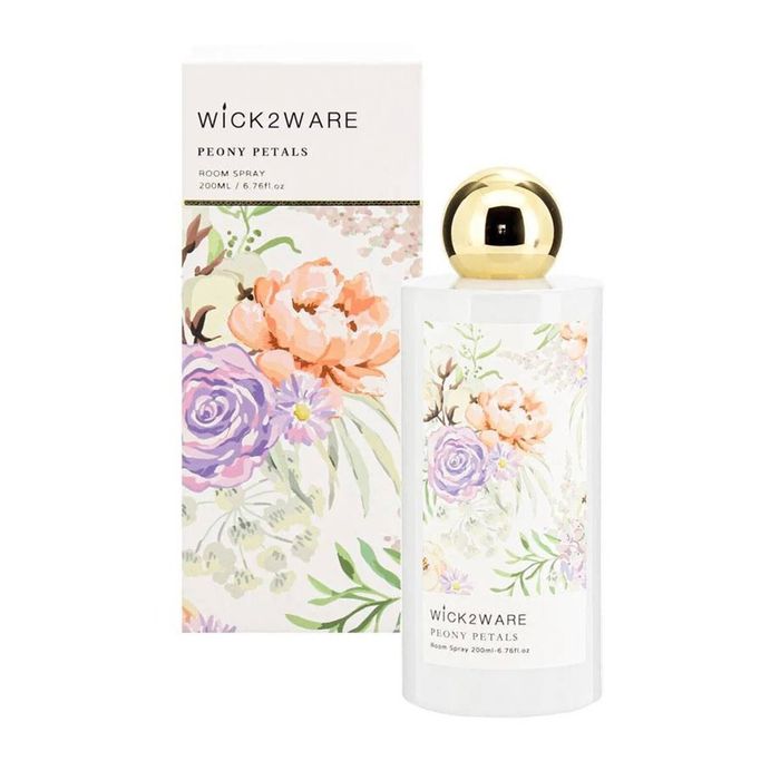 Ash Floral Room Spray Peony Petals Scent 200ml Luxury Home Fragrance