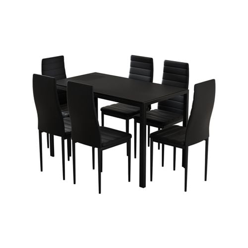 Artiss 7pcs Dining Table Set Bunnings Australia
