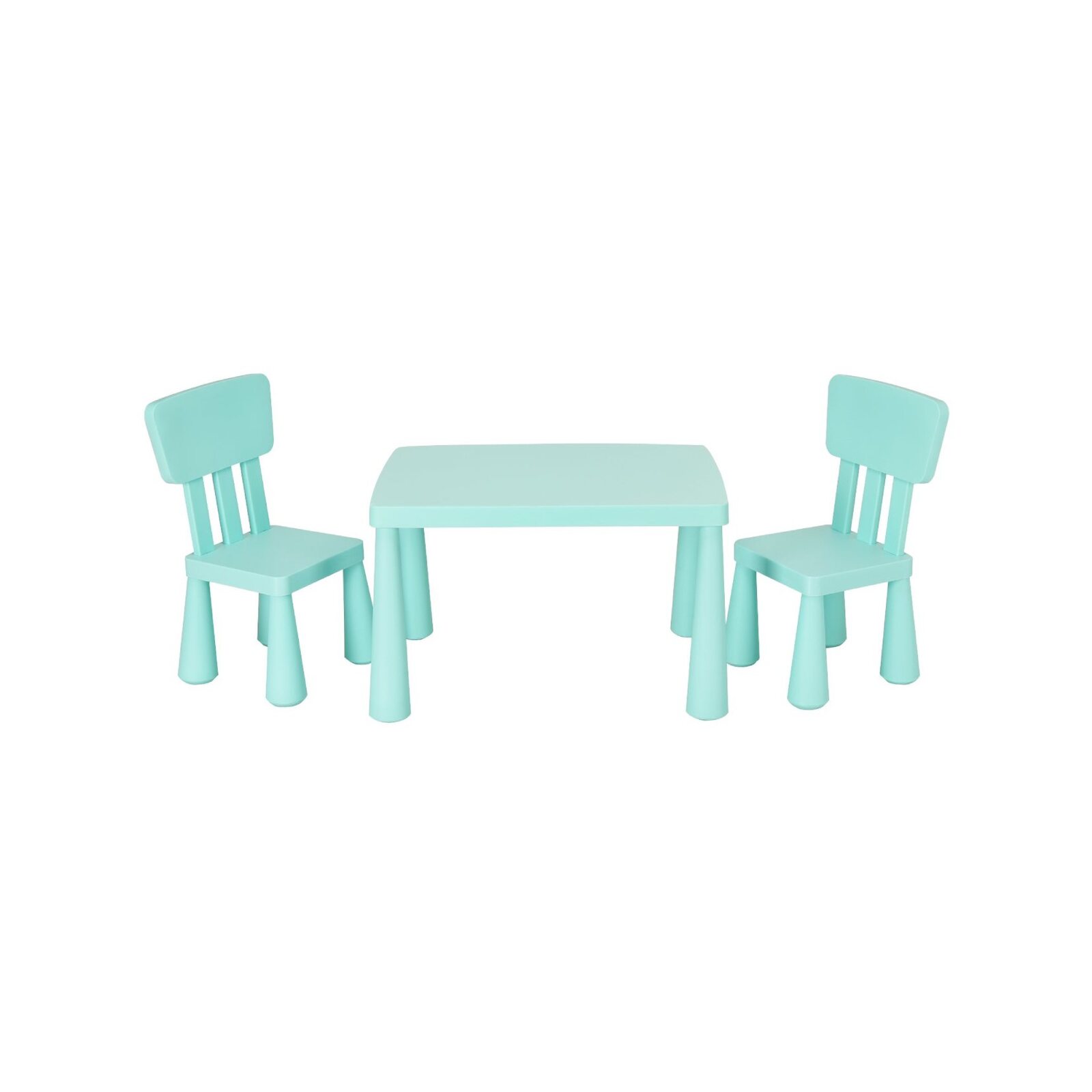 Costway Kids Table and Chair Set Green Bunnings Australia