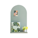 Growme Melbourne 700MM x 400MM x 120MM Sage Green Moodyboard Magnetic Whiteboard Shelf
