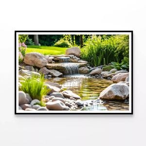 Architecture with Water  Print 100% Australian Made 90x60cm  (Poster)