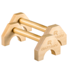 NNEOBA Wooden Push-up Bar Stands - Gym Fitness Training