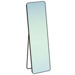 Living Elements 500 x 1700mm Black Framed Tall Standing Mirror