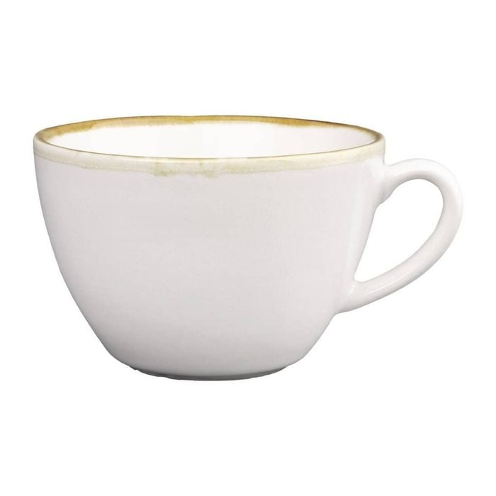 Olympia Cup Kiln Chalk 340ml 12oz Pack Of 6 Coffee Mugs Tableware