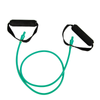 Resistance Tube with Handles - 130cm Exercise Band for Strength Training, Pilates - Green