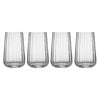 Tempa Esme Set of 4 Crystal Highball Tumblers Blush