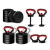 BLACK LORD 20kg Adjustable Kettlebell Set