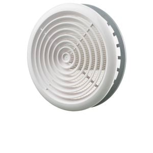 Blauberg 125mm White Round Ceiling Grille