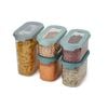 5pc Joseph & Joseph CupboardStore Stackable Food Storage Set - Opal