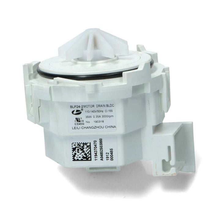 Dishwasher Drain Pump Assembly 140180051066, suits Electrolux, AEG