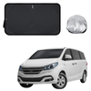 Front Windscreen Sun Shade for LDV G10 People Mover 2015 - Current (8 seater) - XL 160 x 100 cm - Black