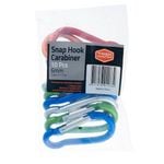 Taskmaster 6mm Snap Hook Carabiner - 10 Pack