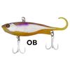 Zerek Lure Fish Trap 110mm 30g Soft Vibe Fishing Lure Orange Biscuit/OB