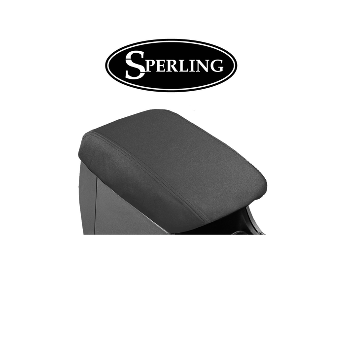 For Isuzu Mu-x 2013-2021 Sperling Custom Charcoal Canvas Car Centre Console Cover
