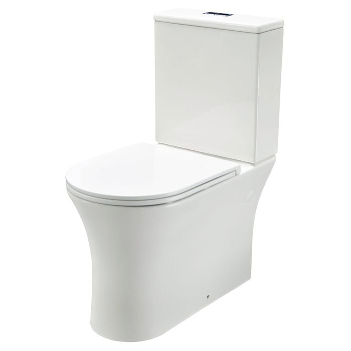 Mondella WELS 4 Star 3-4.5L/min Signature Rimless Back To Wall Toilet Suite