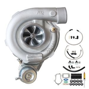 Upgrade Billet Gt3582r Turbo Charger With Oil Feed, Return & Water Line For Ford Fpv Fg F6 Barra 4.0l
