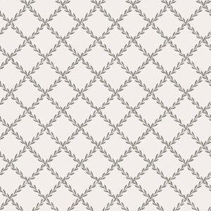 Wallpaper Trader Trellis Wallpaper Roll 10.05m X 53cm, Charcoal