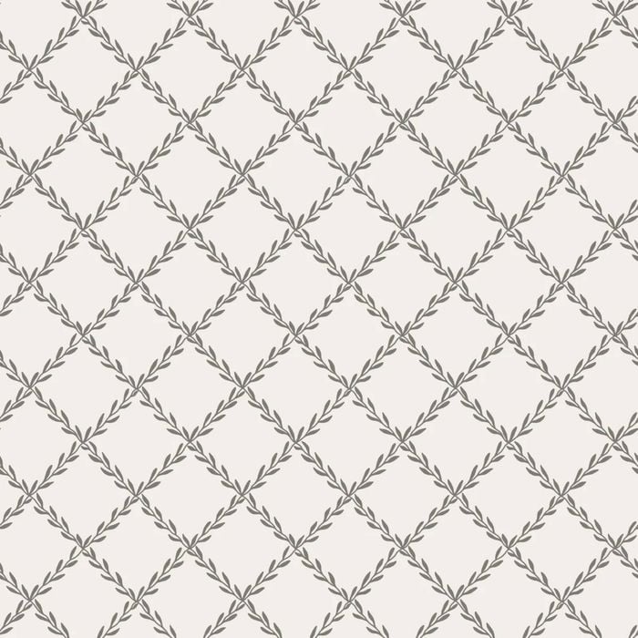 Wallpaper Trader Trellis Wallpaper Roll 10.05m X 53cm, Charcoal