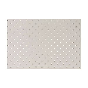 CUSTOMwood 5.5 x 1200 x 900mm White Up/Black Reversible Pegboard