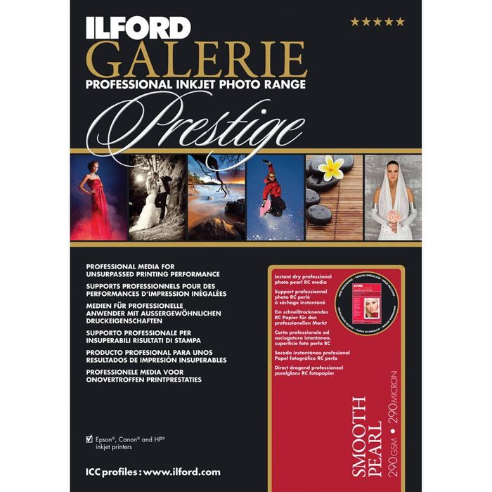 Ilford Galerie Smooth Pearl 12.7 X 17.8cm 100 Sheets