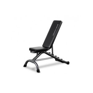 Bodyworx C325UB Utility Adjustable Flat Incline Decline Gym Weight Bench With Dumbbell Rack