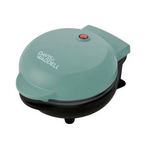 Davis & Waddell Electric Mini Waffle Maker Green 12.9x16.4x8.8cm