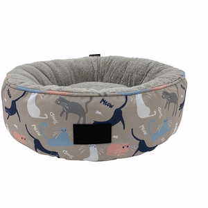 La Doggie Vita Catisse Taupe Cat Donut