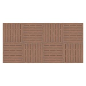 Good Times Decking 200-365 x 2288 x 4576mm Leatherwood Ekodeck 8 Module Kit