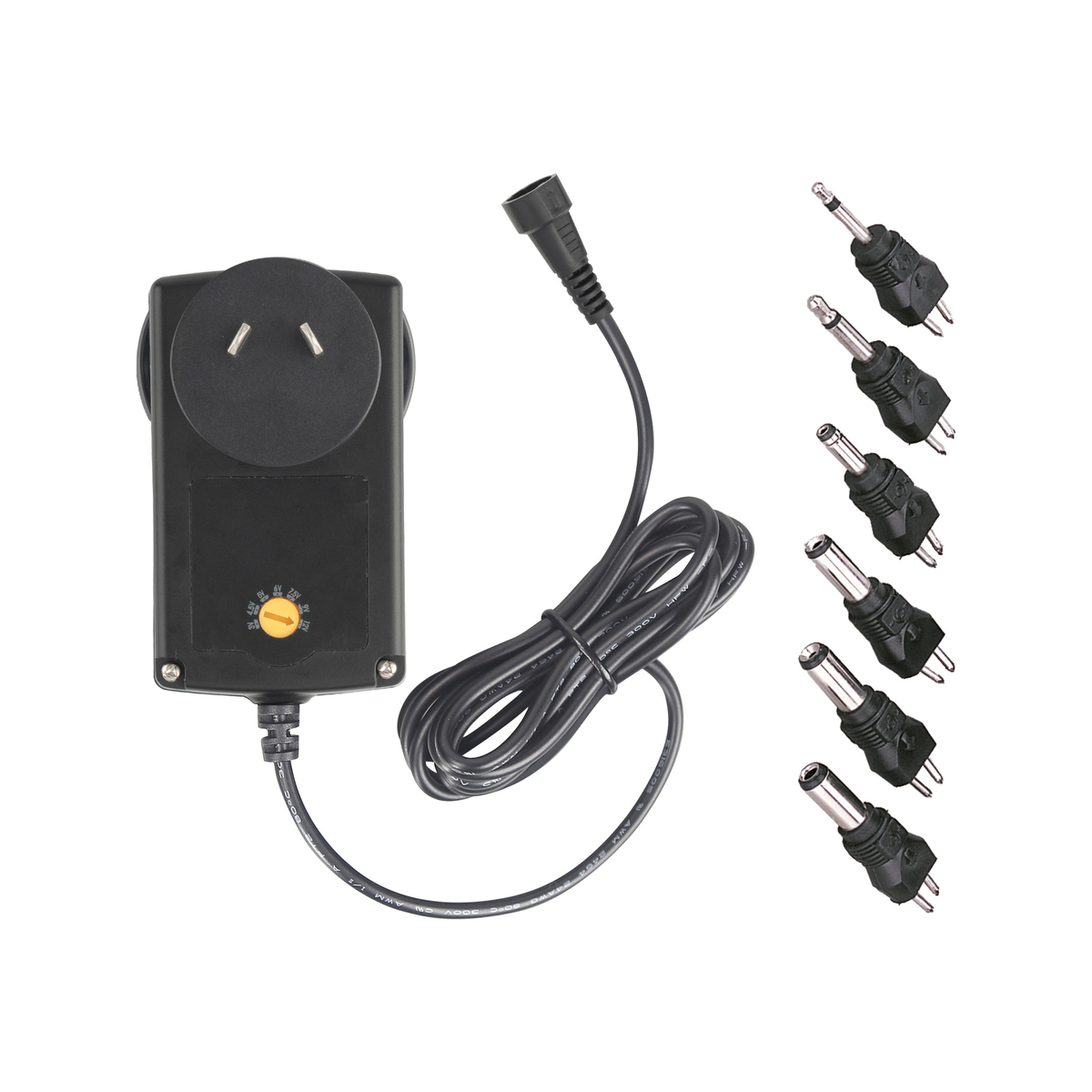 Antsig 3-12 VDC Multi Voltage Power Supply With Plug Adaptors ...