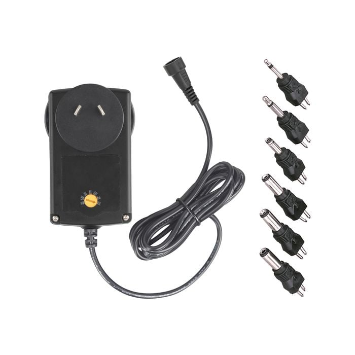 Antsig 3-12 VDC Multi Voltage Power Supply With Plug Adaptors