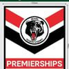 NRL Premiership History Decal - North Sydney Bears - Premier Stickers