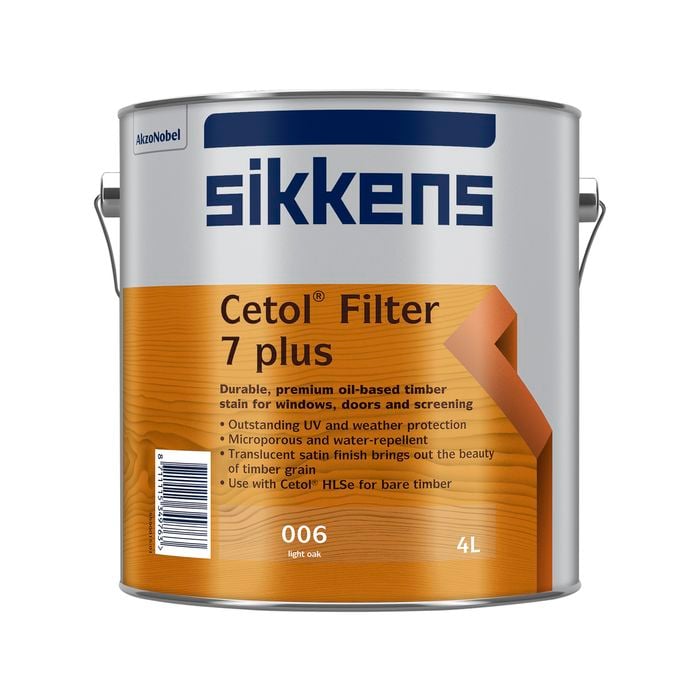 Sikkens 4L Light Oak Cetol Filter 7 Plus