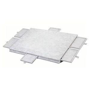 Social Hike Puzzle Board 1500 Pcs - Felt Tilting Portable Cover + Drawers Silver
