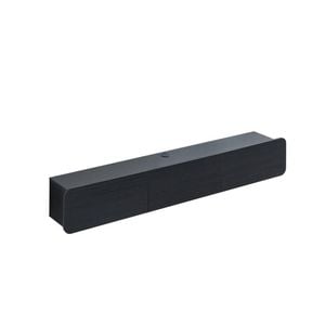 Nora Wall Mount TV Entertainment Unit 3 Doors 180cm Black